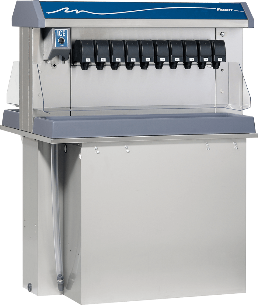 Vision VU300M 20 or 24 series dual-sided ice and beverage dispenser