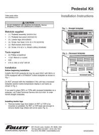 Pedestal Kit