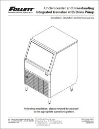 Maestro Plus integrated icemaker with drain pump