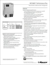 REF5PBB-T Performance Plus Undercounter Medical-Grade Blood Bank Refrigerator