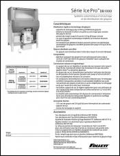 Ice Pro DB1000 automatic ice bagging and dispensing system (French)