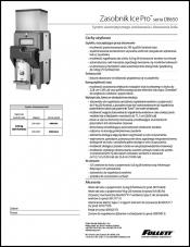 Ice Pro DB650 automatic ice bagging and dispensing system (Polish)