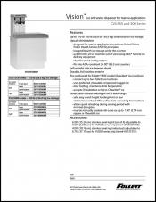 Vision ice and water dispensers for marine applications