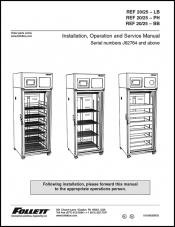 REF20/25-LB, REF20/25-PH, REF20/25-BB above serial number J62764