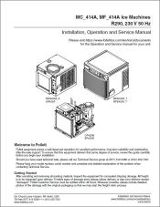 Maestro Plus E414 Series R290 230V 50 Hz Ice Machines