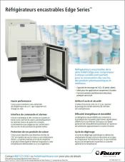 Edge Series Undercounter Refrigerator (French)