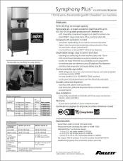 Symphony Plus 110FB414 Freestanding Ice and Water Dispenser