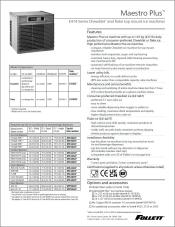 Maestro Plus ice machine E414 top mount