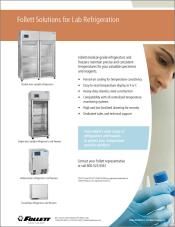 Follett Solutions for Laboratory Refrigeration