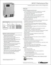 REF5P-T Performance Plus Undercounter Touchscreen Refrigerator