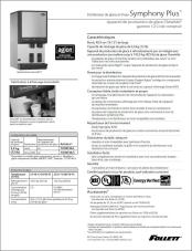 Symphony Plus 12CI414 Countertop Ice and Water Dispenser (French)
